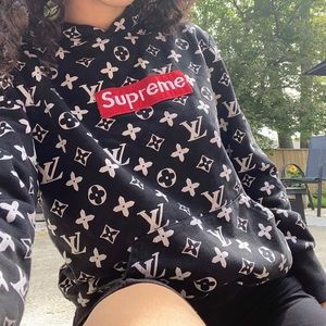 Louis Vuitton Supreme Mashup Sweater
